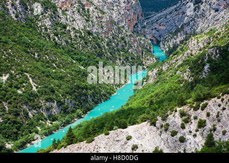 Les Gorges du Verdon, Gorges du Verdon, Parc Naturel Régional du Verdon, Parc Naturel Régional du Verdon, Provence Banque D'Images