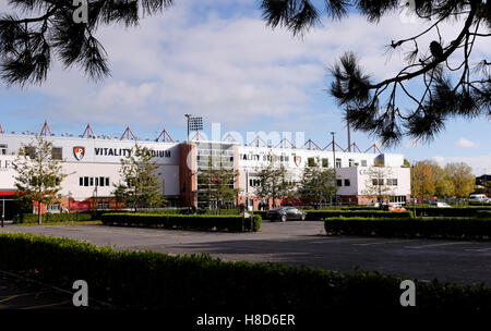 Bournemouth AFC club au stade de vitalité dans Parc Kings BOURNEMOUTH Dorset UK Banque D'Images