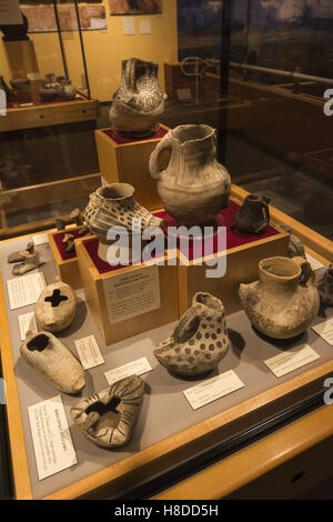 Colorado, Canyons of the Ancients National Monument, l'Anasazi Heritage Center, expositions Banque D'Images
