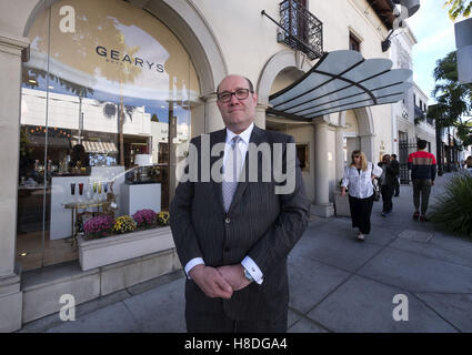 Los Angeles, Californie, USA. 10 Oct, 2016. Tom Blumenthal, PDG de Geary's Beverly Hills. © Ringo Chiu/ZUMA/Alamy Fil Live News Banque D'Images