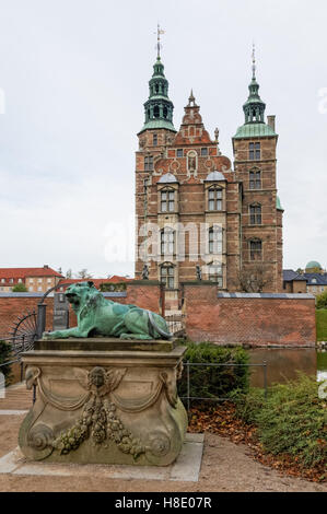 Château de Rosenborg à Copenhague, Danemark Banque D'Images