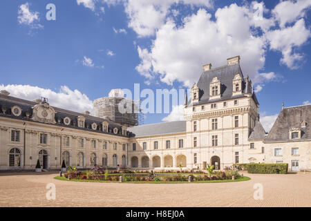 Château de Valençay, datant de 1540, la vallée de la Loire, Indre, France, Europe Banque D'Images