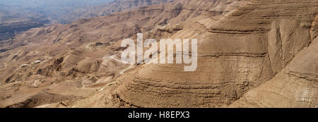 Wadi al Hasa, Karak/Tafilah Province, South Jordan Banque D'Images