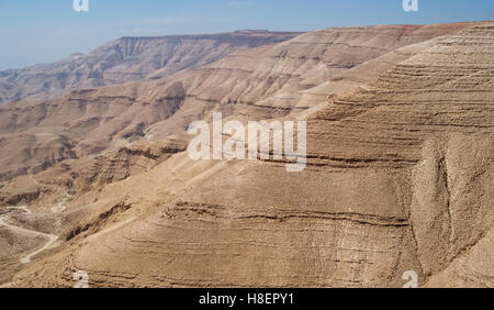 Wadi al Hasa, Karak/Tafilah Province, South Jordan Banque D'Images