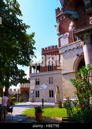 Le Château d'Albertis est une résidence historique de Gênes. C'était la maison de capitaine Enrico Alberto d'Albertis, Banque D'Images