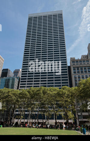 W.r. Grace, le bâtiment sur la sixième Avenue et 42e rue à Manhattan, New York City, United States. Banque D'Images