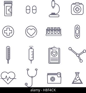 Divers appareils vector icons Illustration de Vecteur