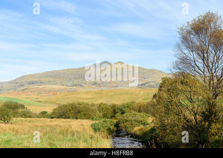 Watkin route vers Mont Snowdon Banque D'Images