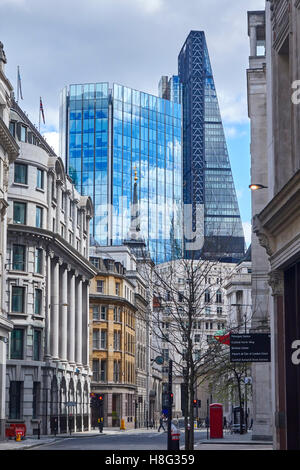 Ville d'immeubles de bureaux à Londres, Angleterre, RU, FR Banque D'Images