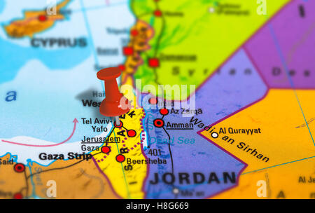 Tel Aviv Israel localisation Banque D'Images