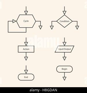 Blocs de diagramme vectoriel Illustration de Vecteur