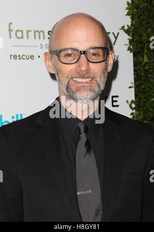 12 novembre 2016 - Los Angeles, CA, United States - 12 novembre 2016 - Los Angeles, Californie - Moby. Farm Sanctuary Gala du 30e anniversaire qui a eu lieu au Beverly Wilshire Four Seasons Hotel. Crédit photo : AdMedia (crédit Image : © AdMedia via Zuma sur le fil) Banque D'Images