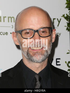 12 novembre 2016 - Los Angeles, CA, United States - 12 novembre 2016 - Los Angeles, Californie - Moby. Farm Sanctuary Gala du 30e anniversaire qui a eu lieu au Beverly Wilshire Four Seasons Hotel. Crédit photo : AdMedia (crédit Image : © AdMedia via Zuma sur le fil) Banque D'Images