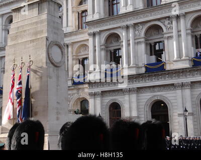 Londres, Royaume-Uni. 13Th Nov, 2016. Service du Jour du Souvenir au cénotaphe, London, UK Crédit : Nastia M/Alamy Live News Banque D'Images