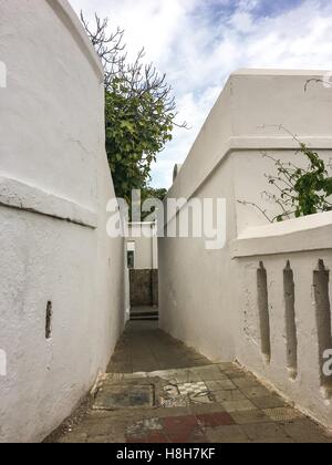 La mosquée de Sidi Abderrahmane El Thaalibi à la partie ancienne de l'Algérie casbah(kasaba).mosquée, son campus est visité par les femmes pour ceux veulent hav Banque D'Images