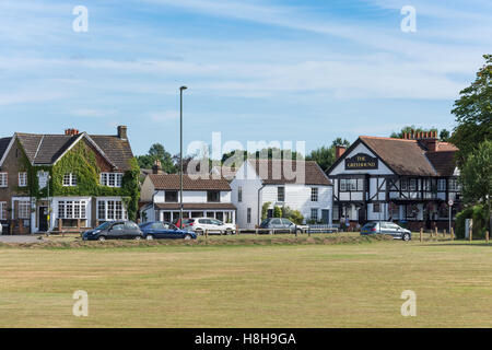 De cette période sur village green, Weston vert, Surrey, Angleterre, Royaume-Uni Banque D'Images