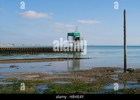 Entrée au port de seigle dans l'East Sussex Banque D'Images