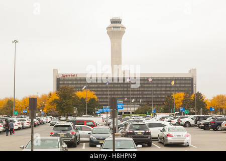 L'aéroport de Newark, New Jersey, New York, États-Unis d'Amérique. Banque D'Images