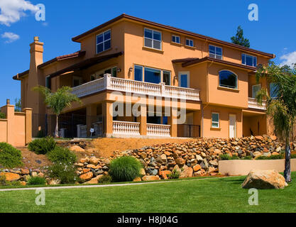 Belle nouvelle maison Banque D'Images