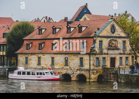 La petite Venise (Klein Venedig Bamberg) Banque D'Images