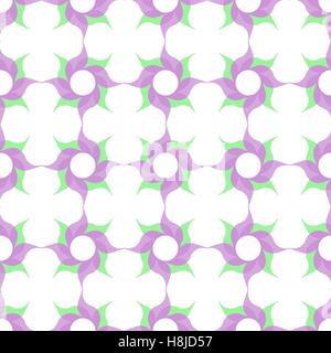 Background Flower Trellis fit tourner stylisé Illustration de Vecteur