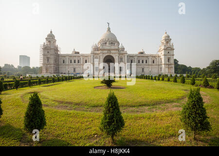 L'Édifice commémoratif Victoria à Kolkata, Inde Banque D'Images