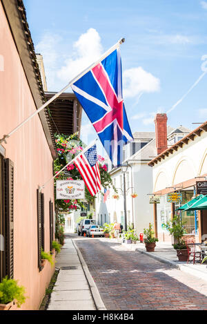 Musée de l'hôpital militaire espagnol St Augustine en Floride Banque D'Images