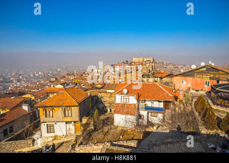 Château d'Ankara à Ankara, capitale de la Turquie Banque D'Images