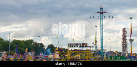 Nottingham Goose est une fête foraine qui voyagent au cours de la première semaine d'octobre Banque D'Images