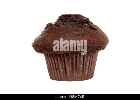 Muffin double chocolat Banque D'Images