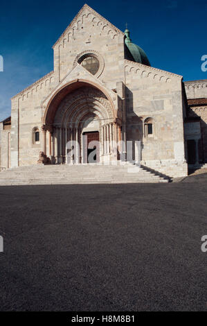 L'Italie, Marches, Ancône, la cathédrale San Ciriaco Banque D'Images