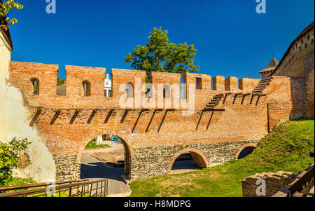 Avis de Lubart Château à Loutsk - Ukraine Banque D'Images