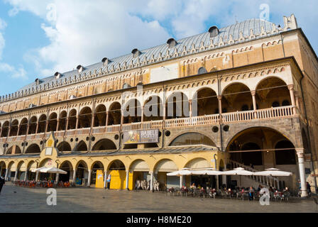 Palazzo della Ragione, Piazza delle Erbe, Padoue, Vénétie, Italie Banque D'Images