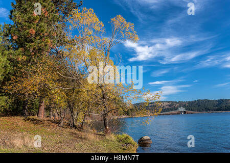 Lac par Heyburn State Park. Banque D'Images