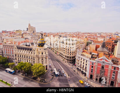 Espagne, Madrid, portrait de la métropole. Banque D'Images