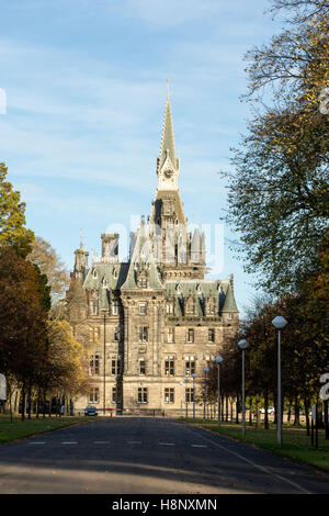 Edimbourg, Ecosse, 5ème, Novembre, 2016 vues externes de Fettes College. Banque D'Images