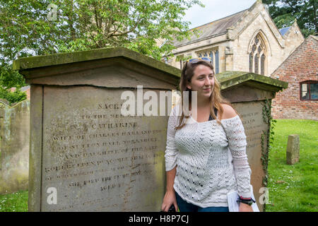 Royaume-uni, Angleterre , Yorkshire - atelier Photo Hall Kiplin Banque D'Images