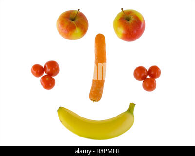 Smiley de vitamine Banque D'Images