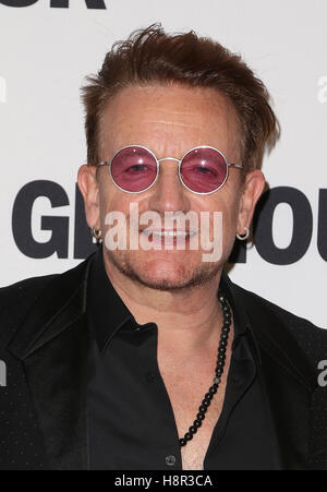 Los Angeles, CA, USA. 14Th Nov, 2016. Bono au glamour's Women of the Year 2016 NeueHouse à Hollywood le 14 novembre 2016 à Los Angeles, Californie. Credit : Faye Sadou/media/Alamy Punch Live News Banque D'Images