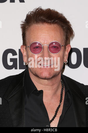 Los Angeles, CA, USA. 14Th Nov, 2016. Bono au glamour's Women of the Year 2016 NeueHouse à Hollywood le 14 novembre 2016 à Los Angeles, Californie. Credit : Faye Sadou/media/Alamy Punch Live News Banque D'Images