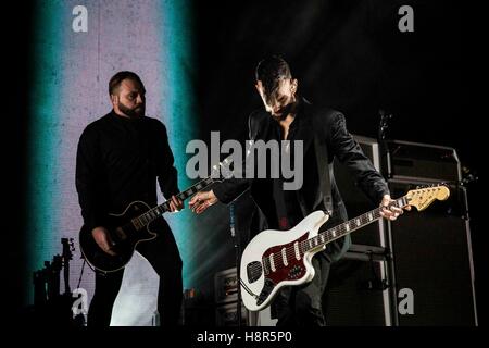 Milan, Italie. Nov 15, 2016 live placebo. à mediolanum Forum Assago dans crédit : Roberto finizio/ alamy live news Banque D'Images