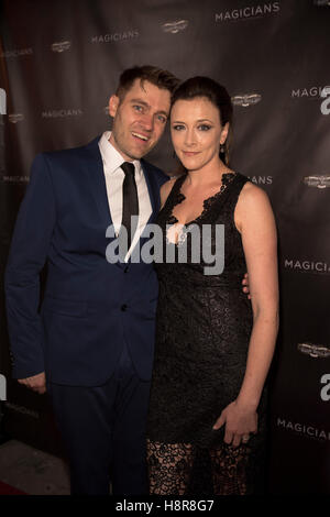 Los Angeles, USA. 15 Nov, 2016. Christoph Baaden, Anna Campbell arrive au magiciens : La vie dans l'impossible - la première au théâtre Vista le 15 novembre 2016 à Los Angeles, Californie. Crédit : l'accès Photo/Alamy Live News Banque D'Images