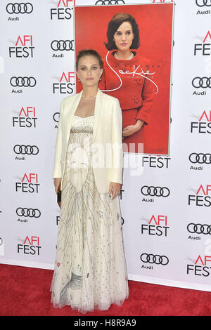 Hollywood, Californie. 14Th Nov, 2016. Natalie Portman assiste à la 'Jackie' premiere pendant le Festival de 2016 présenté par Audi au théâtre chinois de Grauman le 14 novembre 2016 à Hollywood, Californie. | Verwendung weltweit © dpa/Alamy Live News Banque D'Images