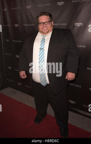 Los Angeles, Californie, USA. 15 novembre, 2016. Christian Busath arrive à magiciens : La vie dans l'impossible - la première au théâtre Vista le 15 novembre 2016 à Los Angeles, Californie. Crédit : l'accès Photo/Alamy Live News Banque D'Images