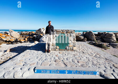 L'Afrique du Sud, Western Cape Agulhas, Parc National, le plus au sud d'Afrique Banque D'Images