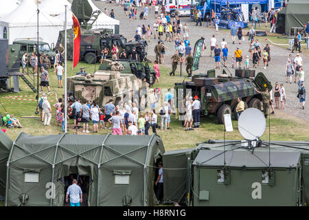 Présentation publique de Bundeswehr, forces armées allemandes, à Düsseldorf, Allemagne Banque D'Images