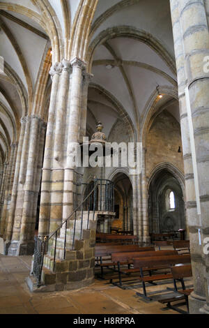 Église Iglesia De Santa María À Laredo, Cantabrie, Espagne, Europe Banque D'Images