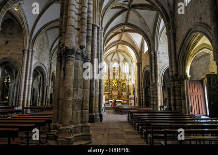 Église Iglesia De Santa María À Laredo, Cantabrie, Espagne, Europe Banque D'Images