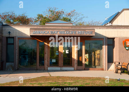 Centre des visiteurs, Jamaica Bay Wildlife Refuge, Gateway National Recreation Area, New York Banque D'Images