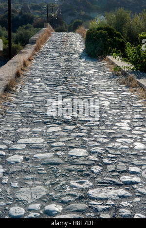 Spanien, Kreta, Mirtos westlich von Ireapetra, römische Brücke über den Fluss Mirtos (auch Kyros oder Psoriaris Fluss) Banque D'Images